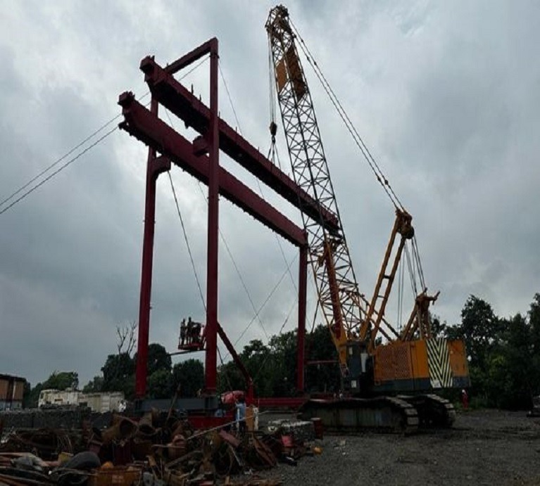 Manufacturing and erecrtion of Goliath crane2